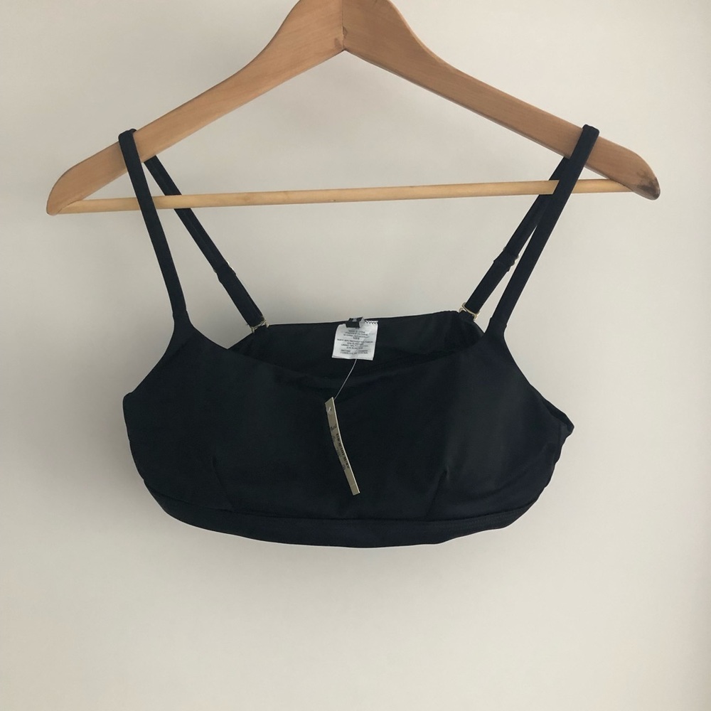 NWT Madewell Black Sport Bikini Size M